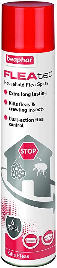 Beaphar Fleatec Household Flea Spray Dog Treatments Beaphar 