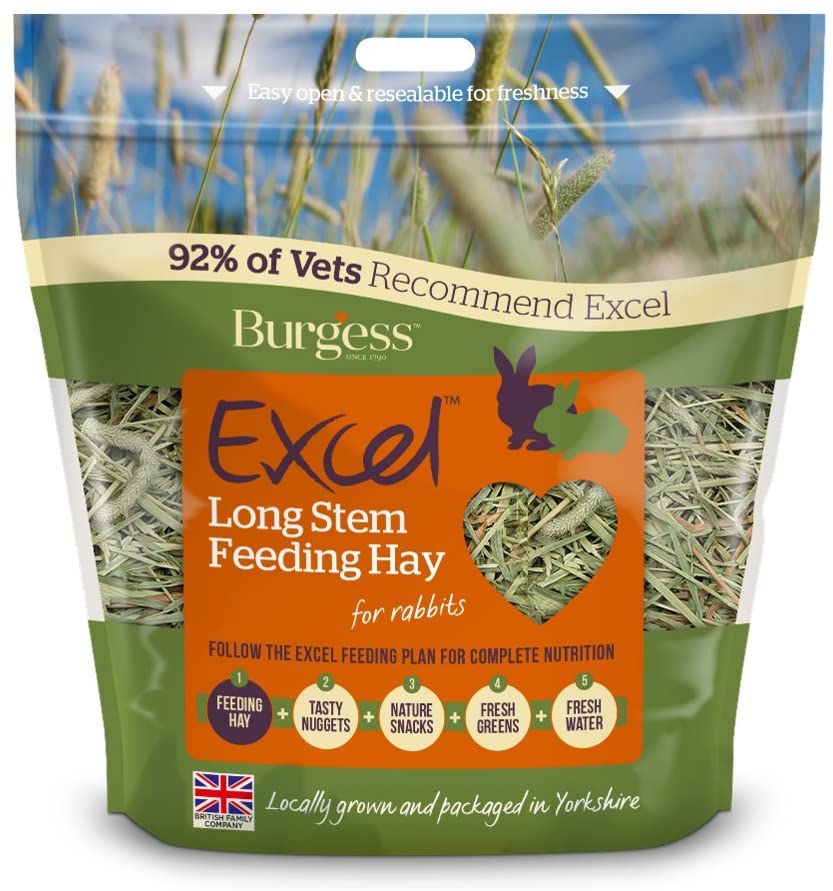 Burgess Long Stem Hay Small Animal Burgess 