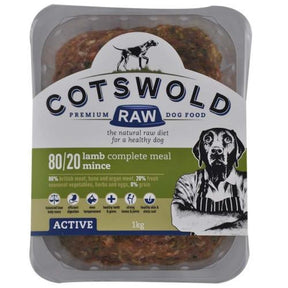 Cotswold Lamb Mince 1KG Raw Dog Food Cotswold Raw 