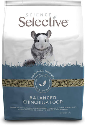 Selective Chinchilla 1.5kg Chinchilla Supreme Pet Foods 