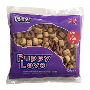 Pointer Puppy Love 400G Dog Treats Pointer 