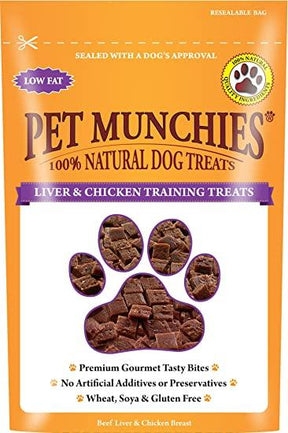 Pet Munchies Training Treats Liver 50g Dog Treats Pet Munchies 