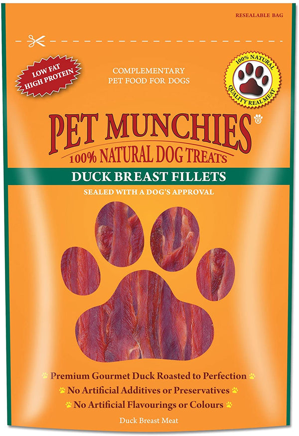 Pet Munchies Duck Fillets Dog Treats Pet Munchies 