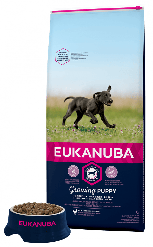 Eukanuba Puppy Large Breed 2kg Chicken Dog Food Eukanuba 