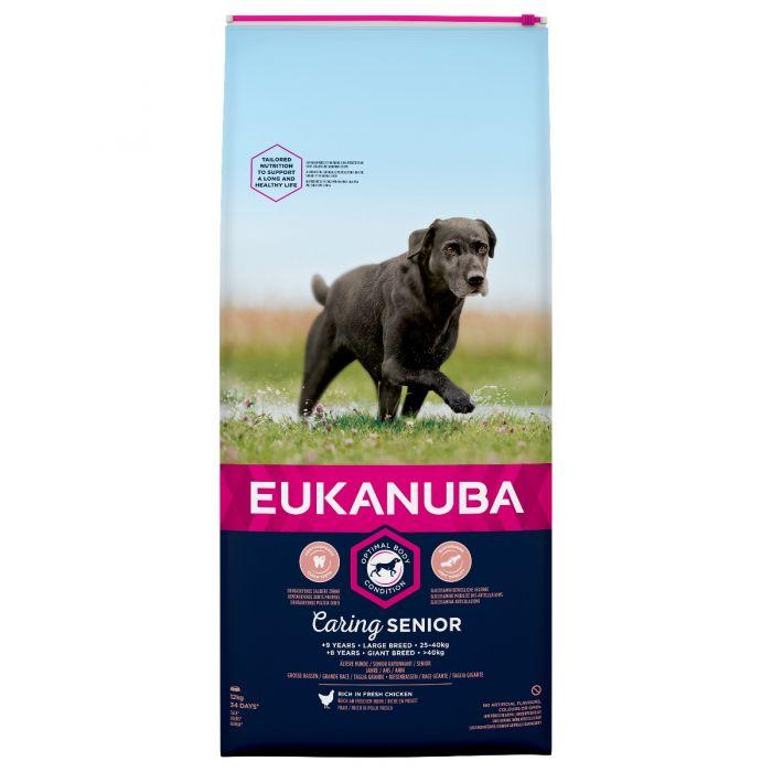 Eukanuba Senior L.Breed Chicken 12kg Dog Food Eukanuba 