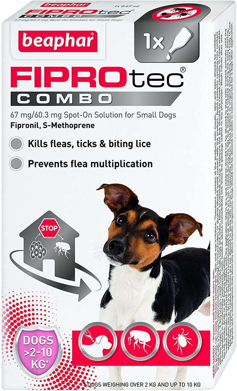 Fiprotec Combo Small Dog x1 Pipette Dog Treatments Beaphar 