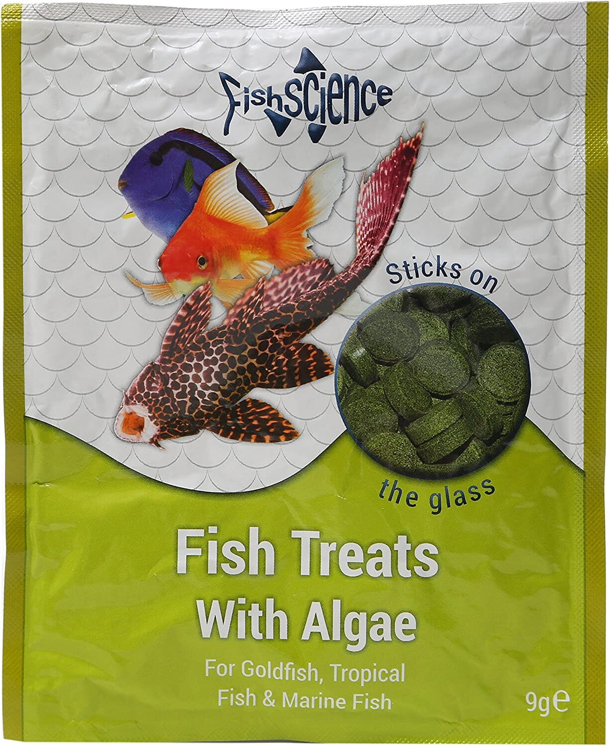 Fish Science Treats with Algae 9g Fish Science 