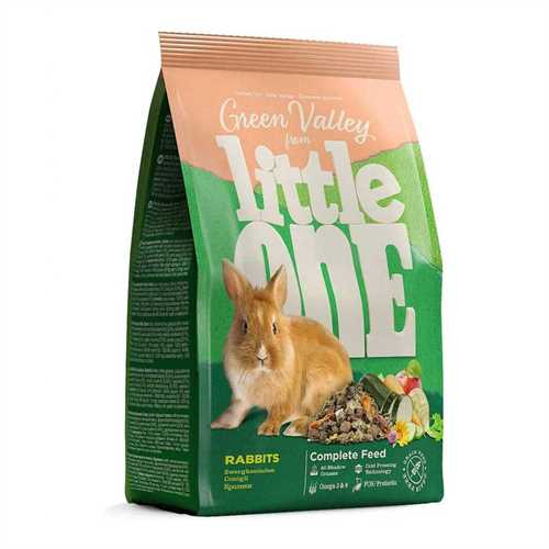 Little One Green Valley Fibrefood For Rabbit 750g Little One 