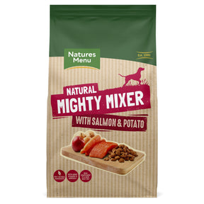 NM Mighty Mixer Salmon & Potato 2kg Dog Food Natures Menu 
