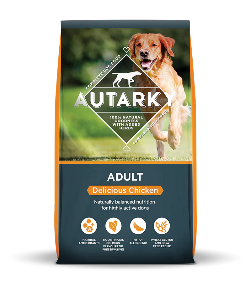 Autarky Complete Adult Chicken 12kg Dry Dog Food Autarky 