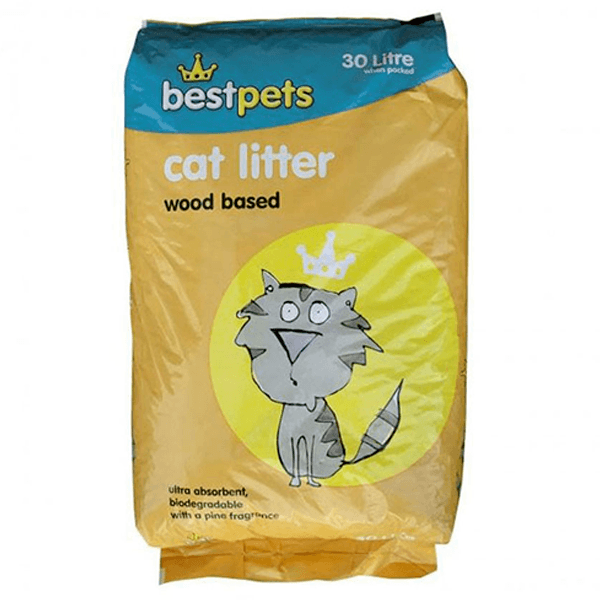 Bestpets Cat Litter 30L Woodbased Cat Litters Bestpets 