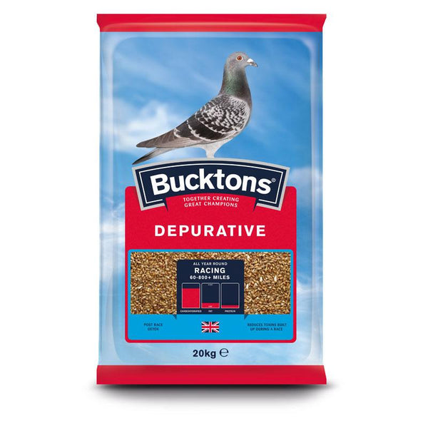 Bucktons Depurative 20kg Pigeon Bucktons 
