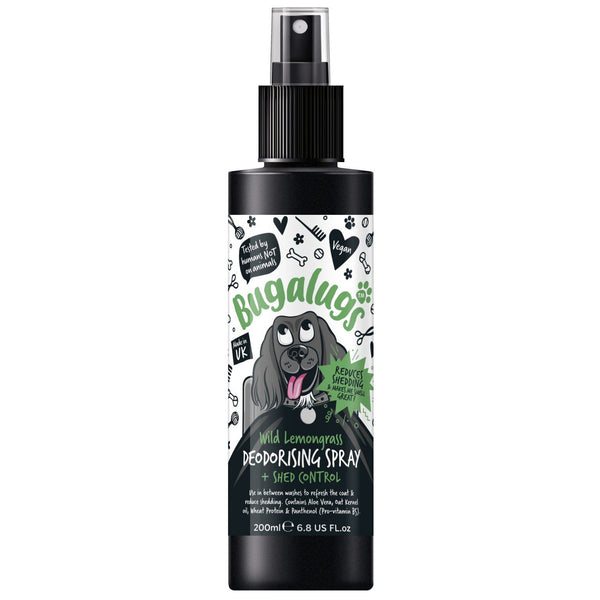 Bugalugs Shed Control Deodorising Dog Spray Dog Grooming Bugalugs 