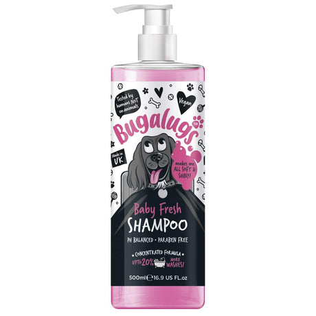 Bugalugs Baby Fresh Shampoo 500ml Dog Grooming Bugalugs 