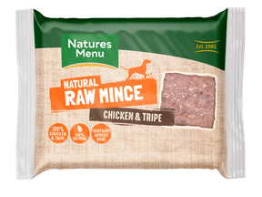 NM Block Tripe/Chicken Raw Dog Food Natures Menu 