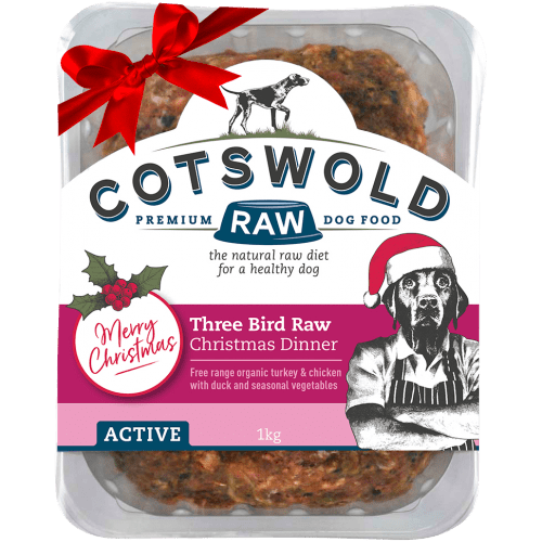 Cotswold Three Bird Raw 1kg Raw Dog Food Cotswold Raw 