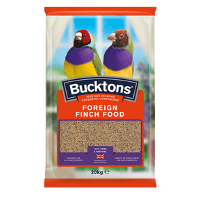 Bucktons Foreign Finch 20kg Indoor Food Bucktons 