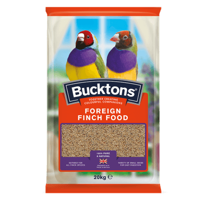Bucktons Foreign Finch 20kg Indoor Food Bucktons 