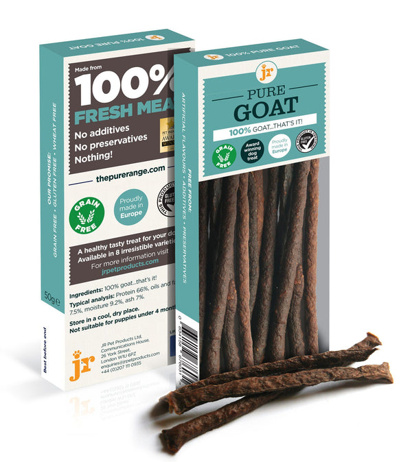 JR Pure Goat Sticks 50g Dog Treats JR Pet Products 