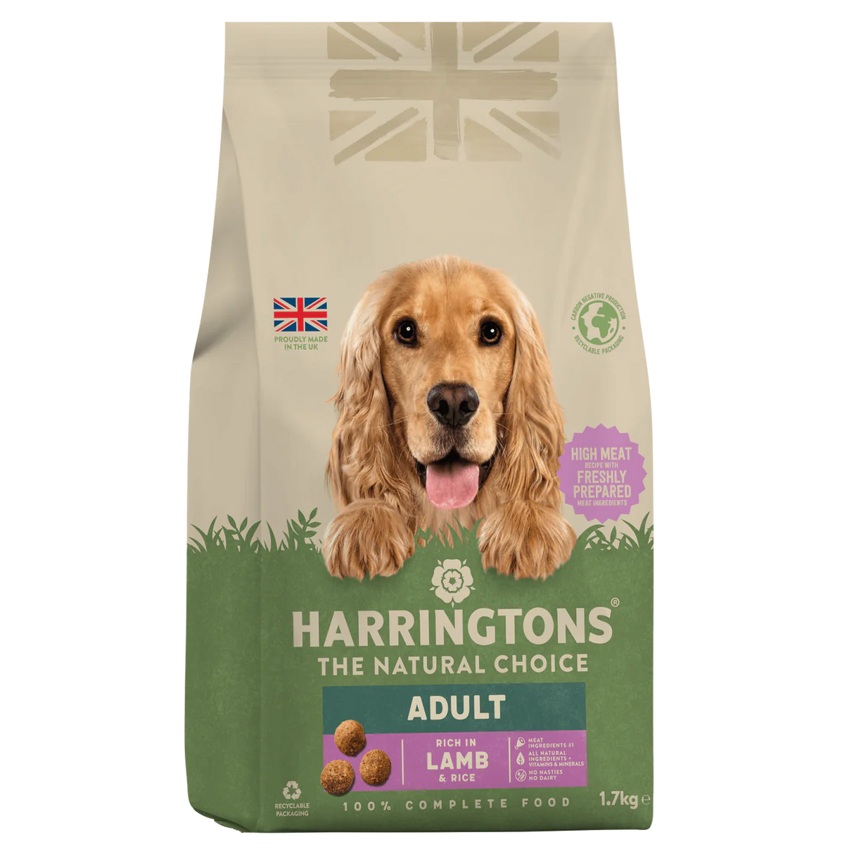Harringtons Lamb & Rice 2kg Dry Dog Food Harringtons 