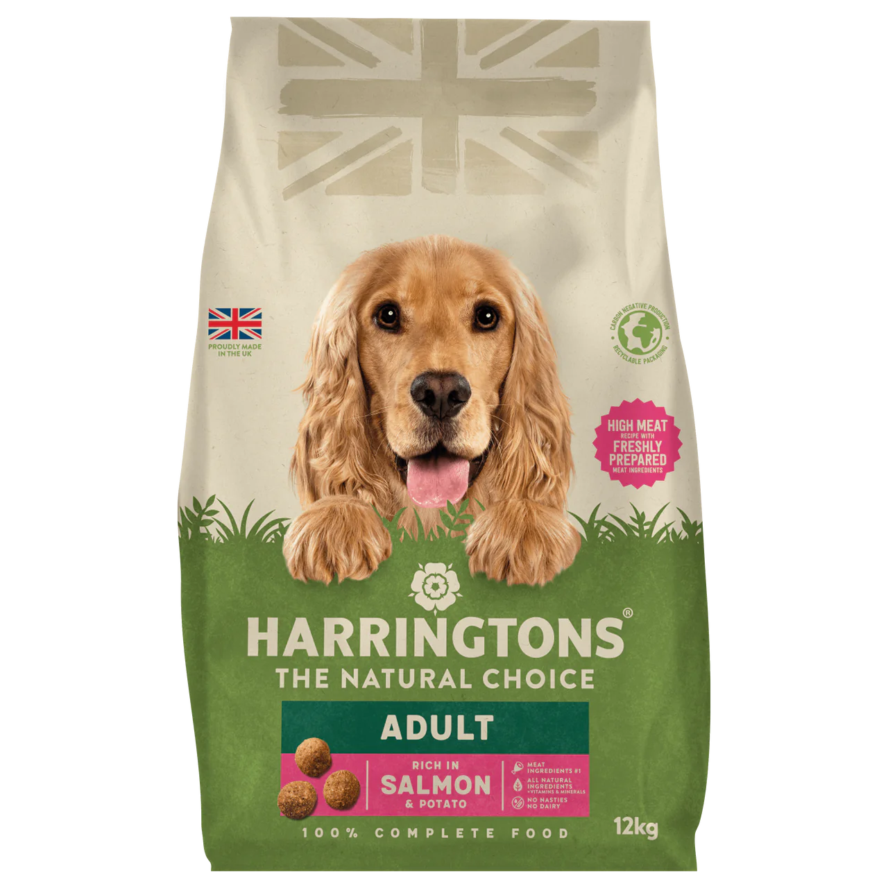 Harringtons Dog Salmon & Potato 12kg Dry Dog Food Harringtons 