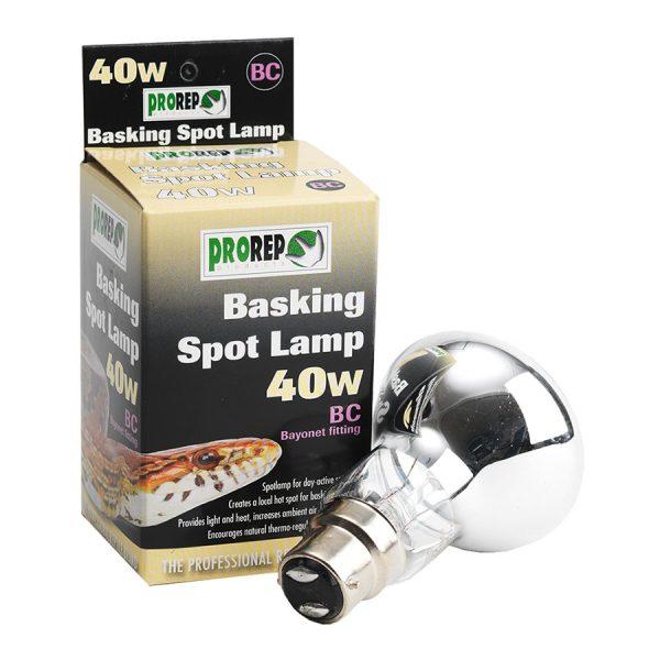 40W Basking Spot Lamp BC Lighting & Heating ProRep 
