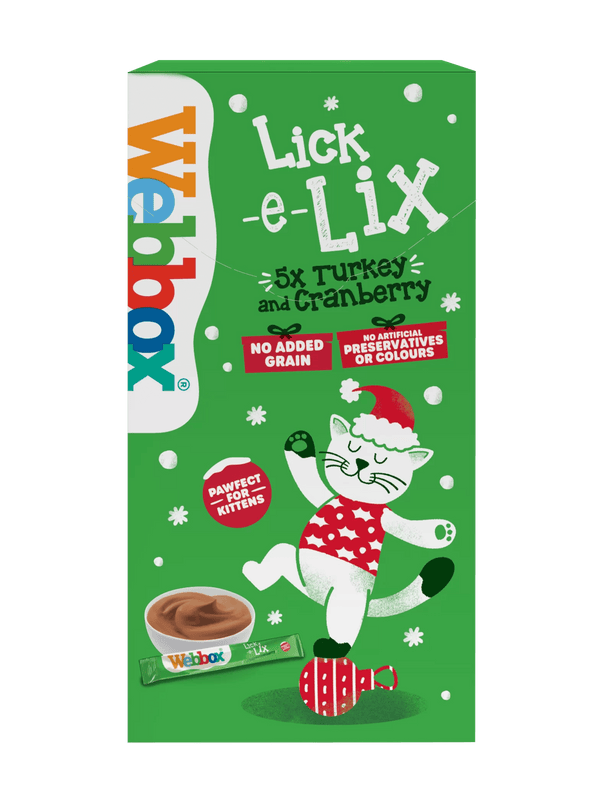 Webbox Lick E Lix Turkey/Cranberry Cat 15g Webbox 