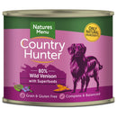 Country Hunter Venison/Blueberry 600g Wet Dog Food Natures Menu 