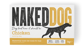Naked Dog Working Chicken 1kg Raw Dog Food Naked Dog 