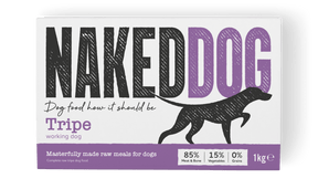 Naked Dog Working Tripe 1kg Raw Dog Food Naked Dog 
