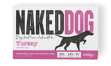 Naked Dog Working Turkey 2x500g Raw Dog Food Naked Dog 
