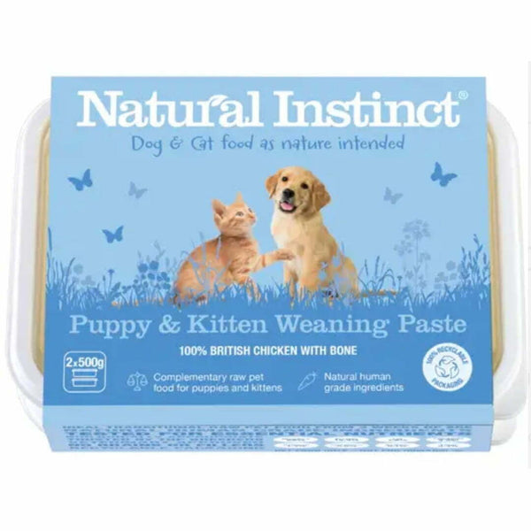 Natural Instinct Puppy/Kitten Weaning Paste 2 x 500g Natural Instinct 