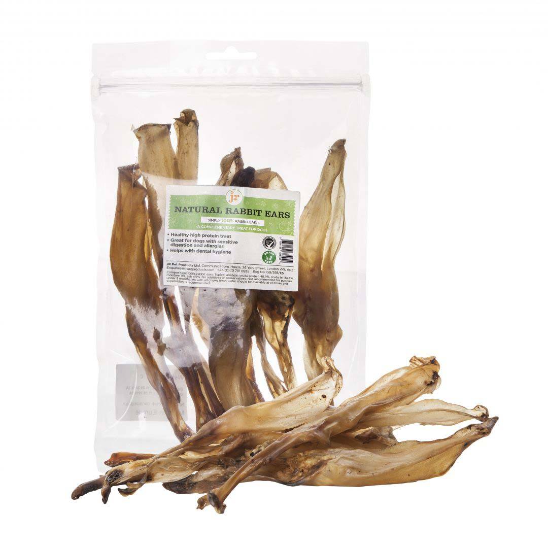 Rabbit Ears 100g Dog Treats JR Pet Products 