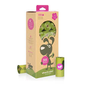 ER Poop Bags 315 Scented 21 Rolls Dog Earth Rated 