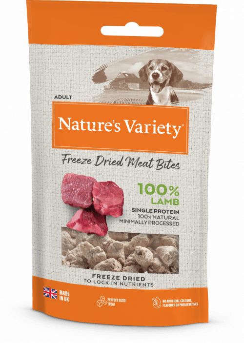 Natures Variety Lamb Meat Bites 20g Dog Treats Natures Variety 