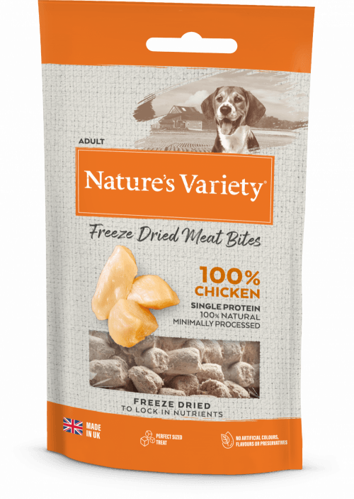 Natures Variety Chicken Meat Bites 20g Dog Treats Natures Variety 