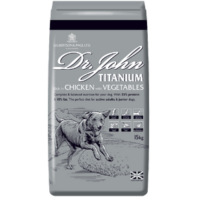 Dr John Titanium 15kg Bulk Dog Food Dr John 