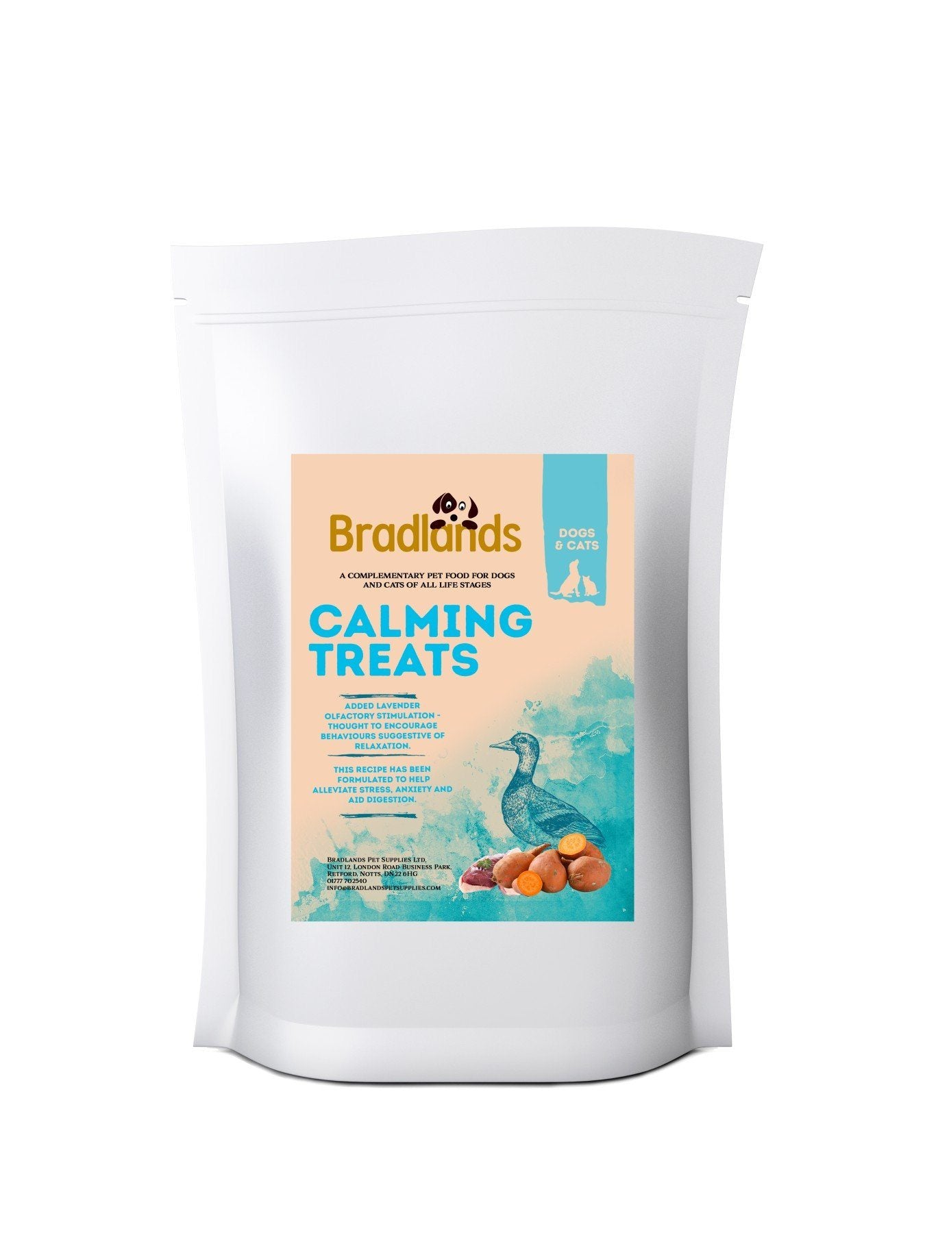 Bradlands Calming Treats 70g Bradlands Pet Supplies