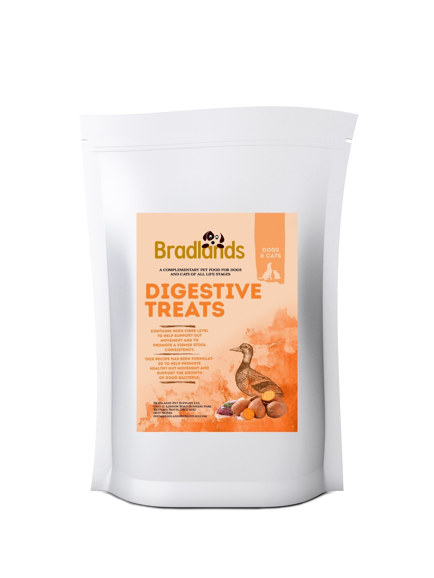 Bradlands Digestive Treats 70g Bradlands Pet Supplies