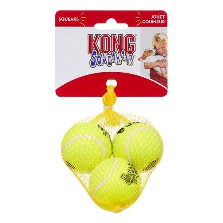 Kong Squeaker Tennisball 3pk Dog Toys Kong 