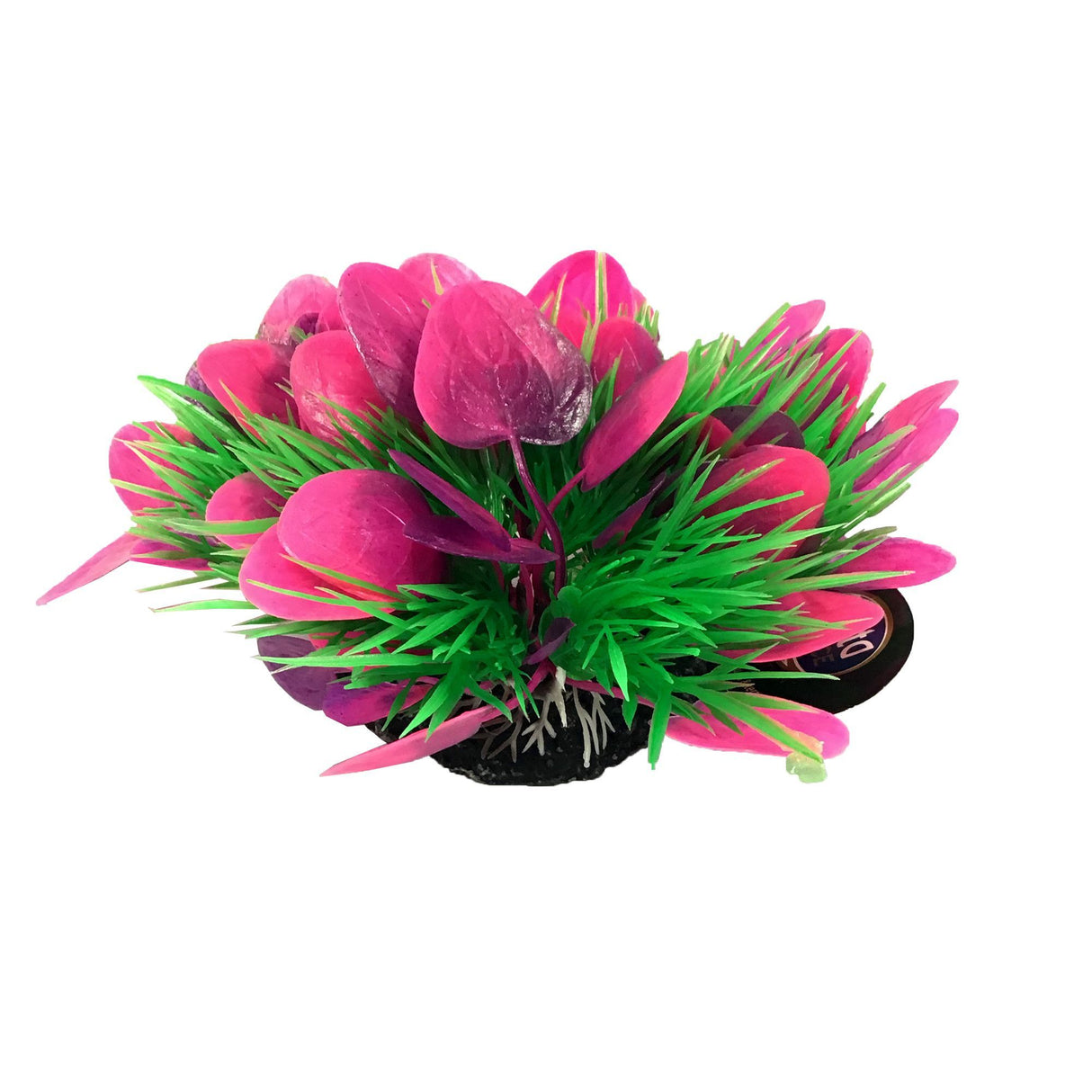 Betta 3 Inch Pink Plastic Plant Plastic Plants Betta 