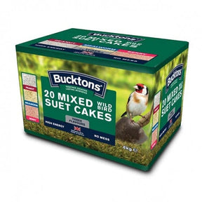 Bucktons 20 Mixed Suet Cakes Bucktons 