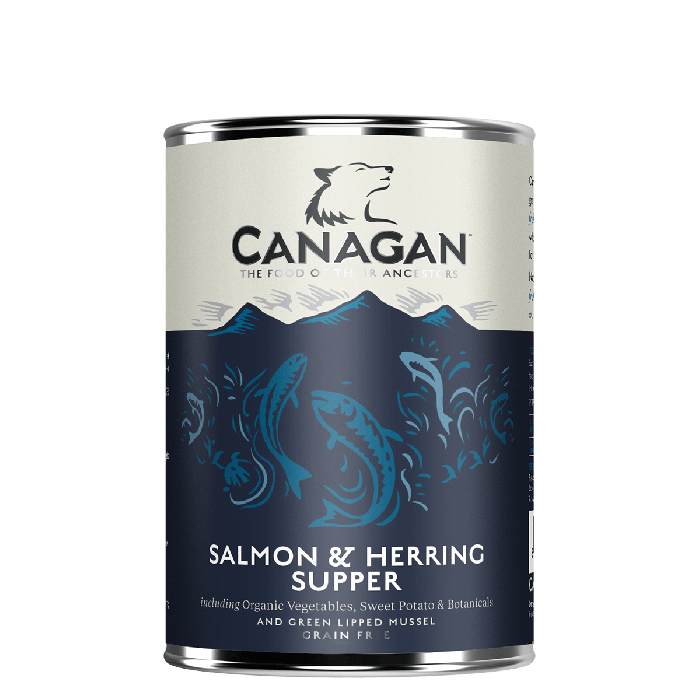 Canagan Dog Can Salmon/Herring Supper 400g Wet Dog Food Canagan 