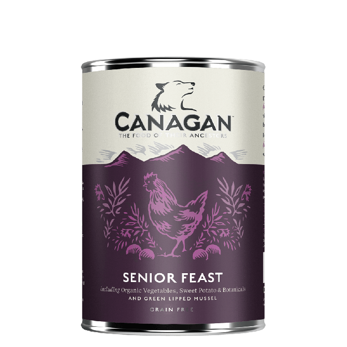 Canagan Dog Can Senior Feast 400g Wet Dog Food Canagan 