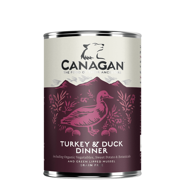 Canagan Dog Can Turkey/Duck Dinner 400g Wet Dog Food Canagan 