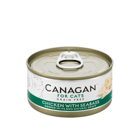 Canagan Cat Can Chicken/Seabass 75g Wet Cat Food Canagan 
