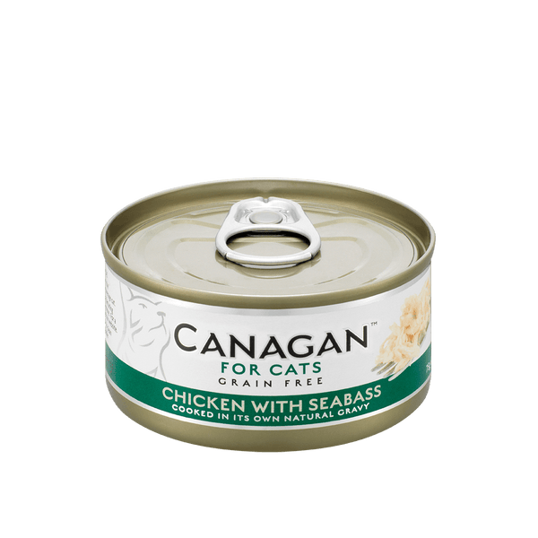 Canagan Cat Can Chicken/Seabass 75g Wet Cat Food Canagan 