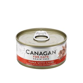 Canagan Cat Can Tuna/Crab 75g Wet Cat Food Canagan 