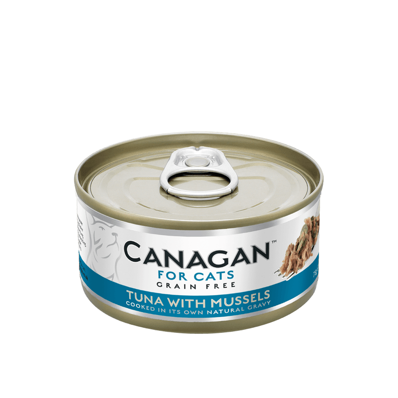 Canagan Cat Can Tuna/Mussels 75g Wet Cat Food Canagan 