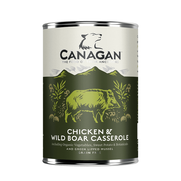 Canagan Dog Can Wild Boar Casserole 400g Wet Dog Food Canagan 